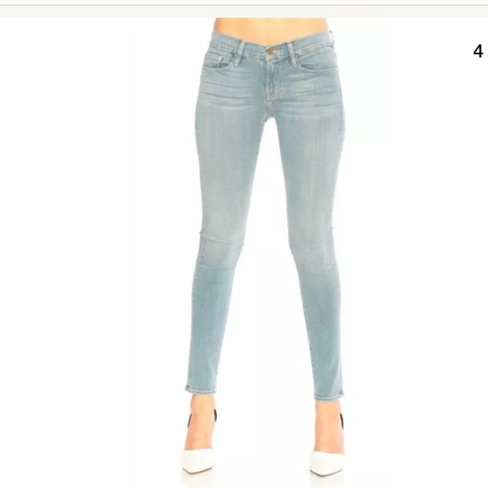 NWT frame denim jean skinny 11.8” waist 24 Sz 23 - Picture 3 of 8